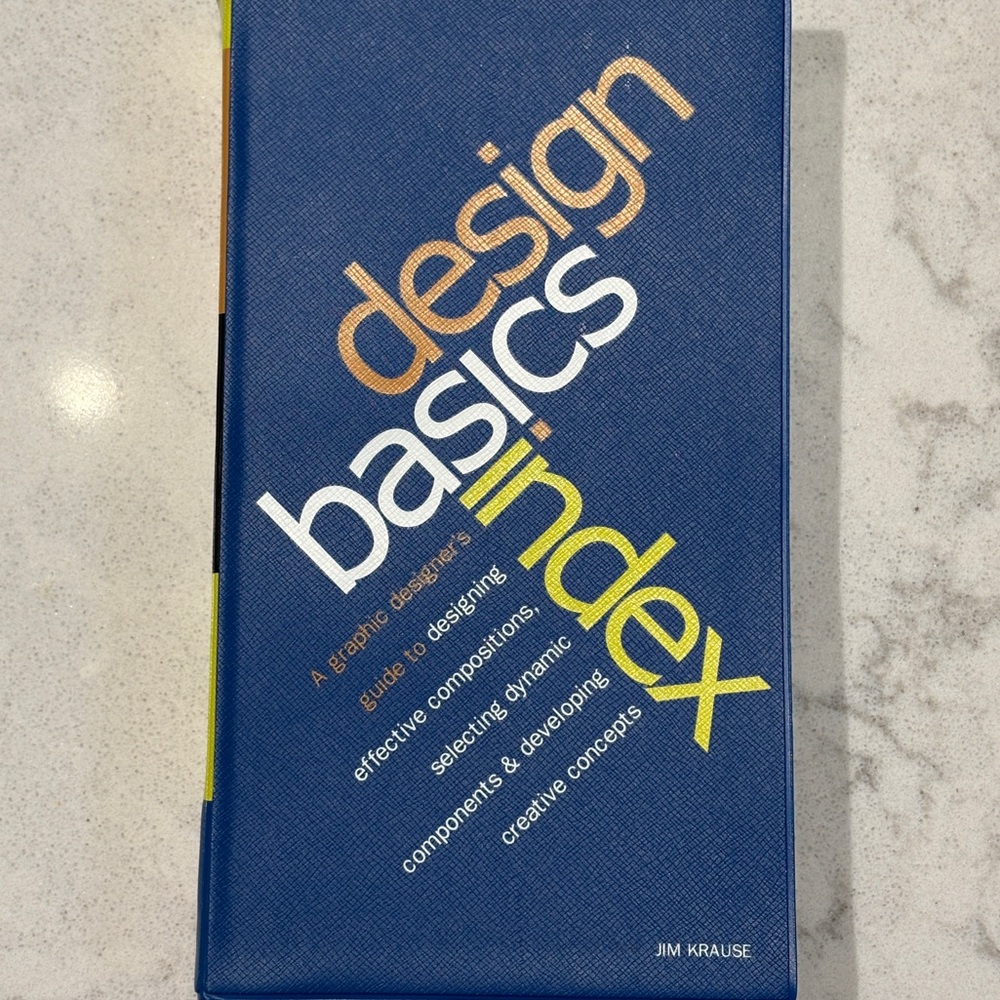 Design Basics Index Book by Jim Krause